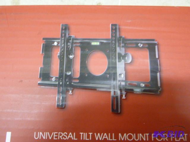 lot 38 image: New Universal Tilt Wall Mount Fits flat panel...