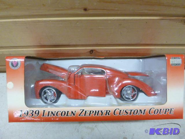 lot 51 image: 1939 Lincoln Zephyr Custom Coupe Crown Jewels...
