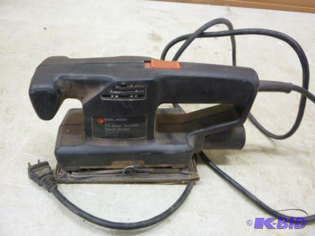 lot 67 image: Black & Decker 13 Sheet Variable Speed S...