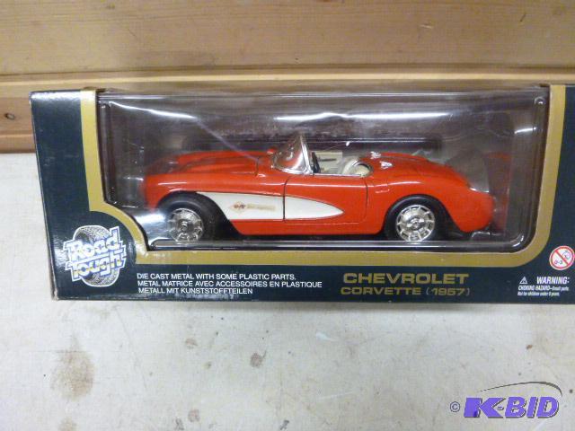 lot 7 image: 1957 Chevrolet Corvette Rough Tough metal die...