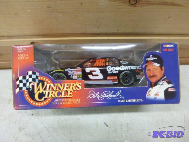 lot 72 image: #3 Dale Earnhardt Car Hasbro Winners Circle ...