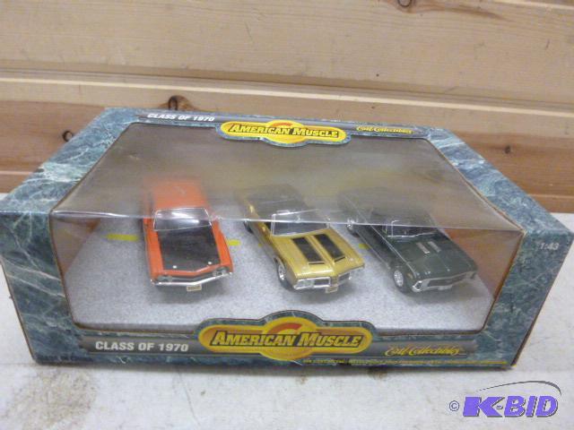 lot 80 image: ERTL&nbspAmerican Muscle Class of 1970 Cars ...