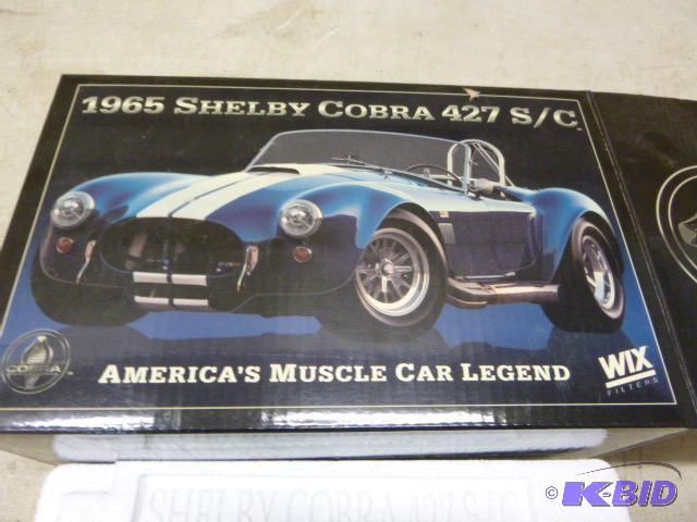lot 81 image: 1965 Shelby Corbra 427 SC Cobra Wis metal di...