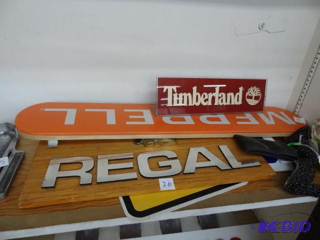 lot 26 image: Misc shoe advertising...