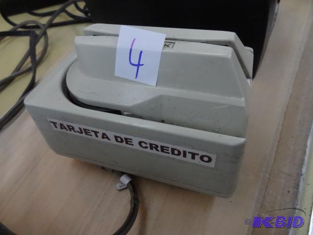 lot 4 image: Magtek check and credit card reader...
