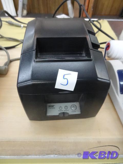 lot 5 image: Star TSP650 receipt printer...