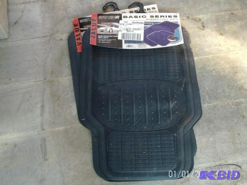 lot 44 image: Two sets of floor mats, includes fronts and b...