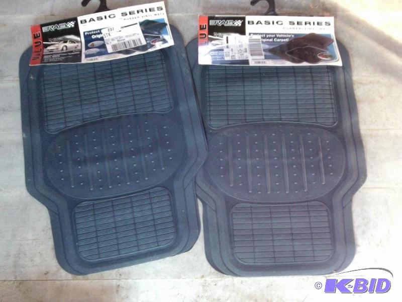 lot 47 image: Two sets of floor mats, includes fronts and b...