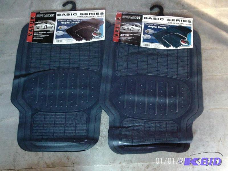 lot 48 image: Two sets of floor mats, includes fronts and b...