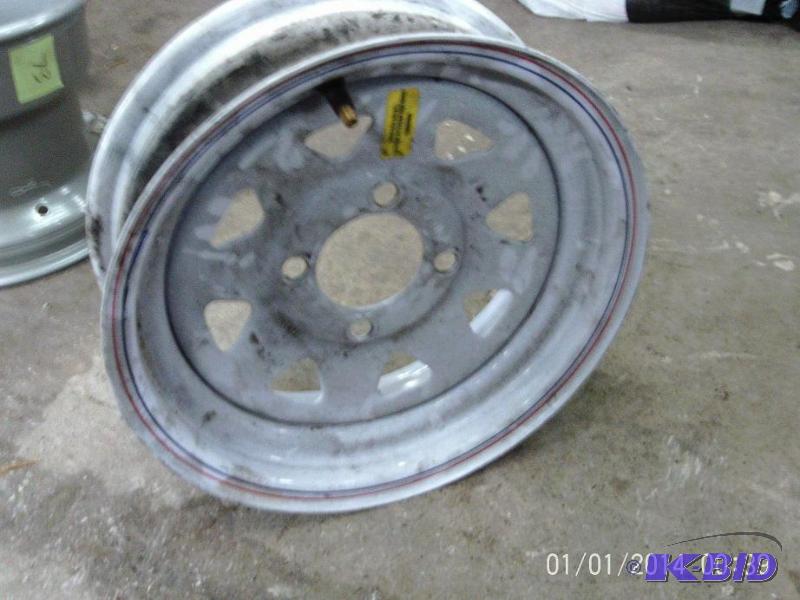 lot 74 image: 12 x 4 four bolt trailer rim....