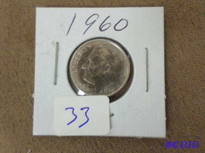 1960 Roosevelt Dime, This Coin Is One Of The ...