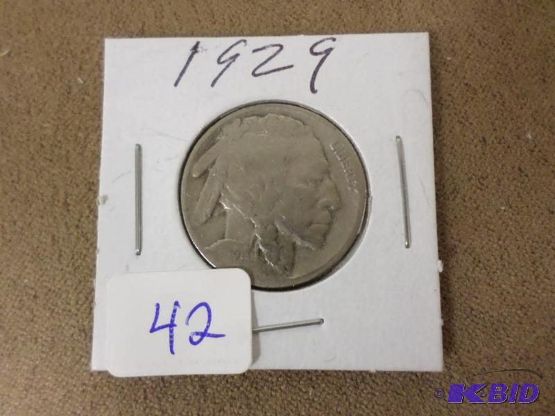 1929 Buffalo Nickel...