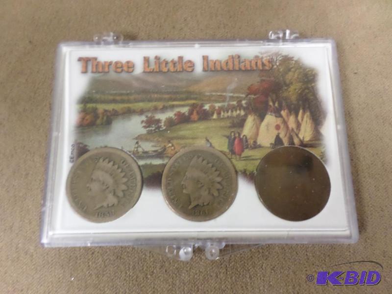 Three Little Indians, Include 1859, 1861, 186...