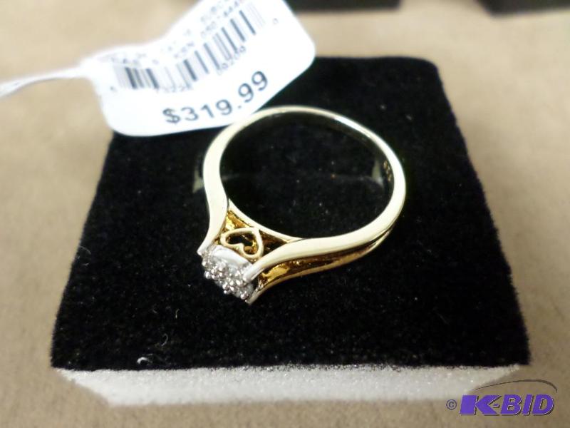 New Size-7 Eternal Treasures Gold Over Silver...
