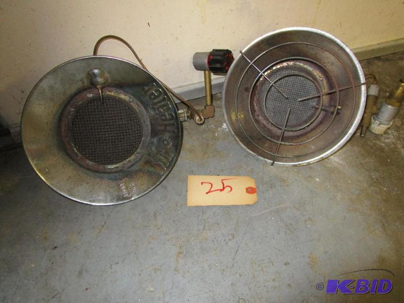 2 Sunflower heaters