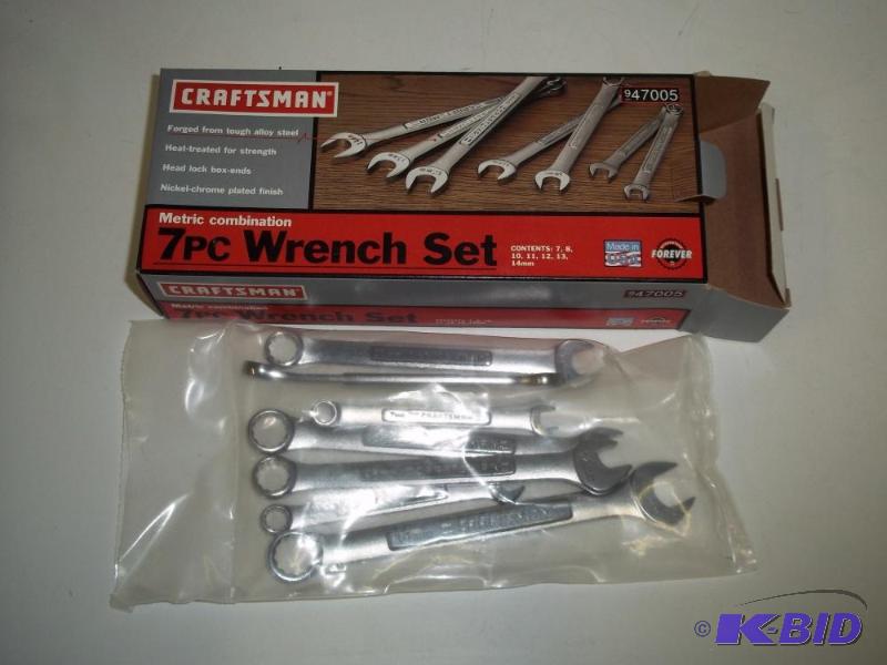 New Craftsman 7 piece Wrench set...
