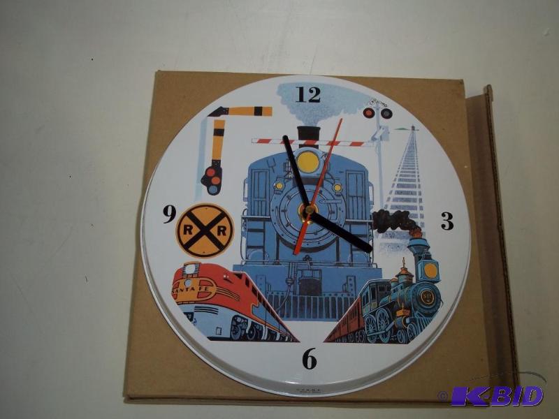 NEW Train Clock   Battery Operated ...