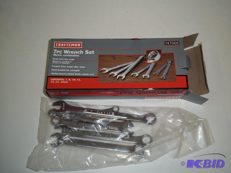 New Craftsman 7 piece Wrench set...
