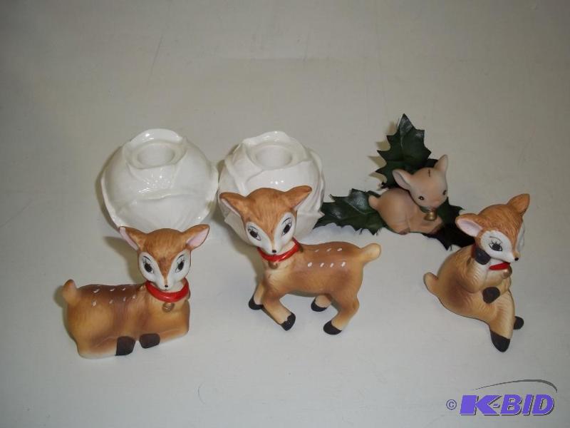 Decor Candle holder with Raindeer...