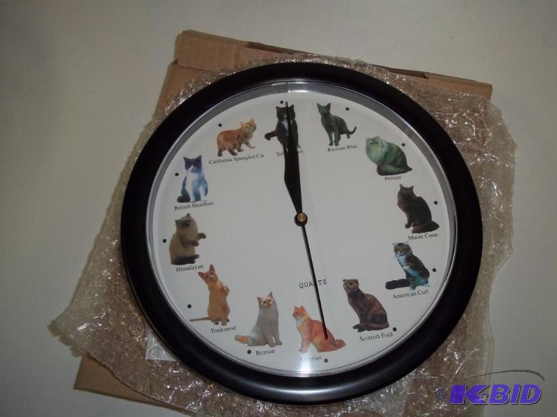 New Cat Clock...
