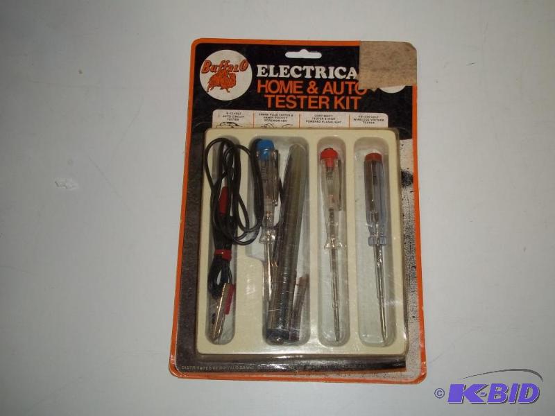 New Home and Auto tester kit...