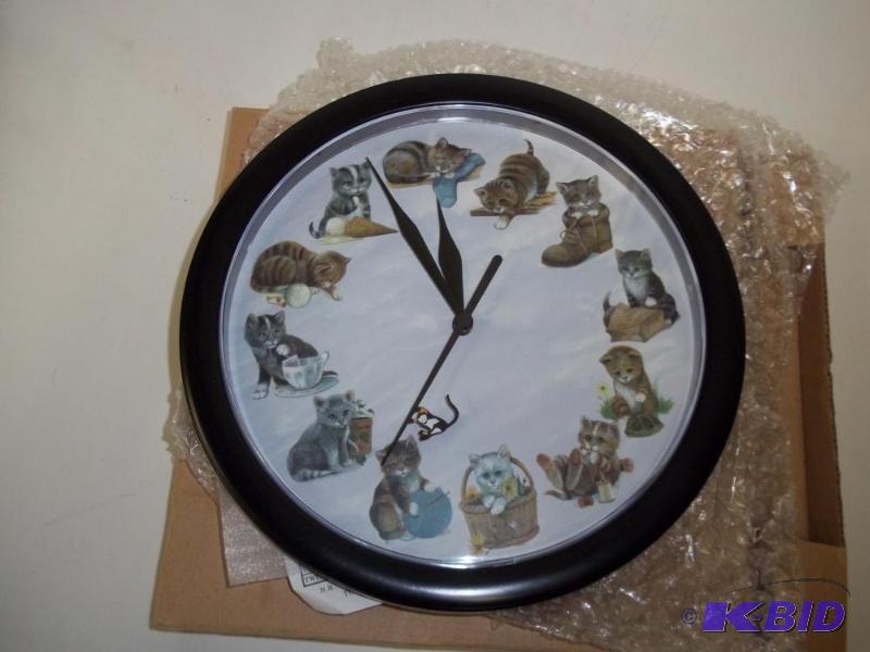 New Cat Clock...