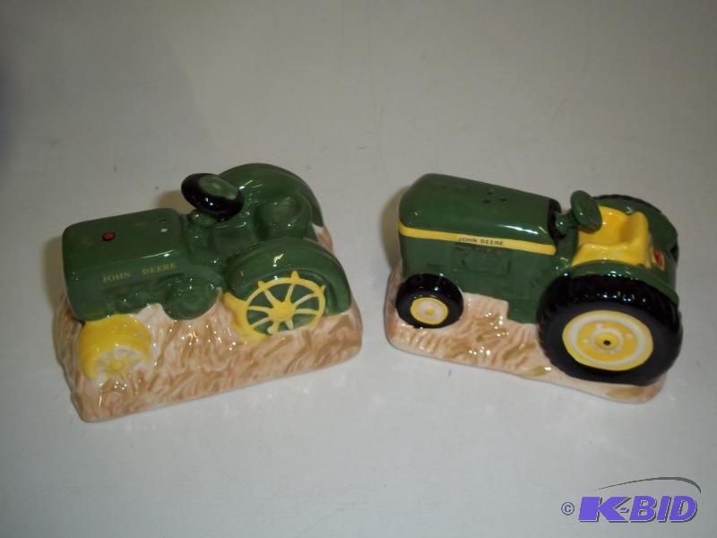New John Deere Salt and pepper shakers...