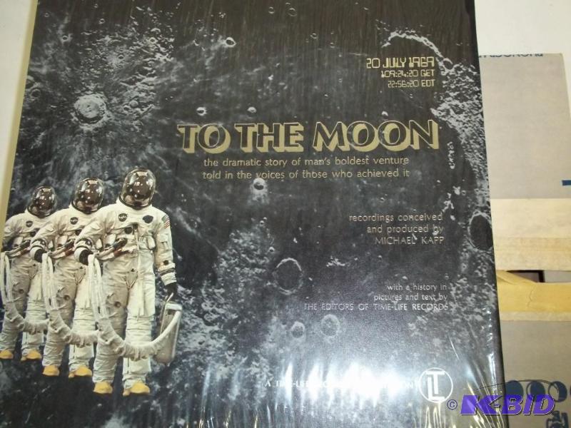 To The Moon Time life book with records...