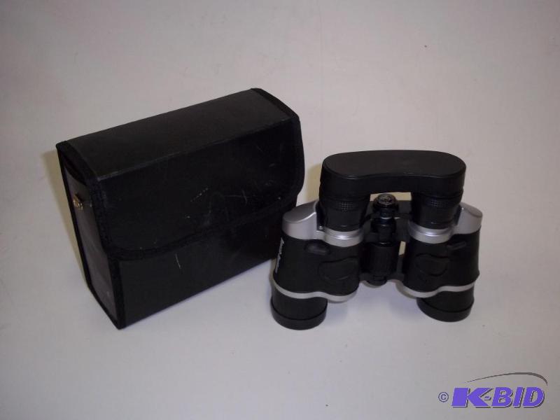 Binoculars with case...