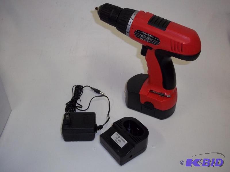 Cordless drill with charger 7.2v....