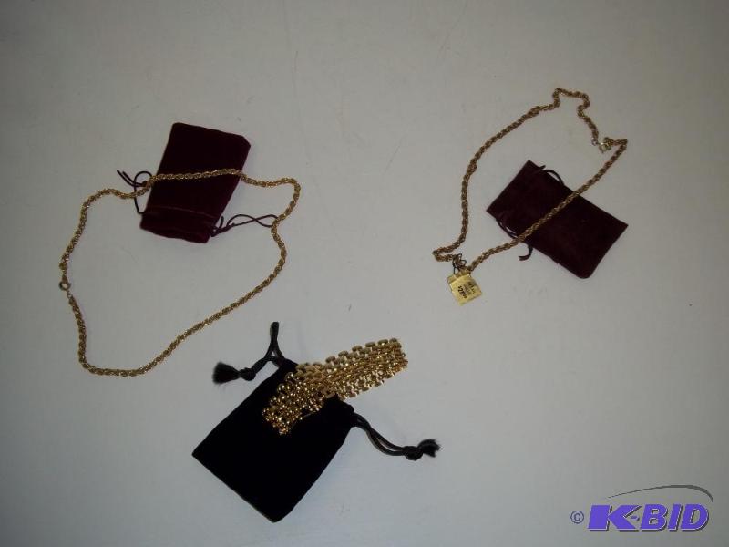2 Necklaces and a Bracelet...