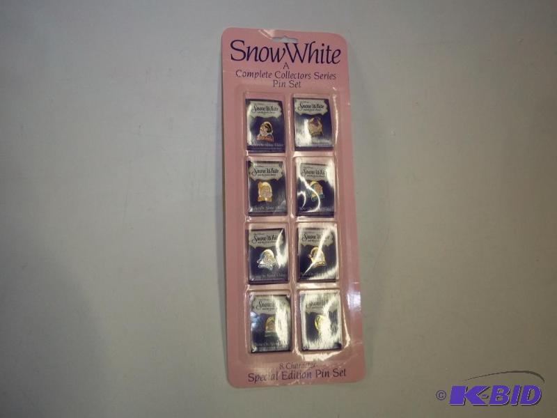 Complete Collectors Series Snow White Pins...
