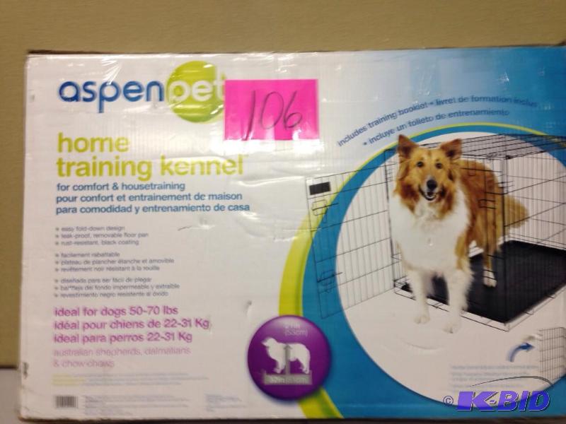 lot 106 image: Aspen Pet Training Kennel