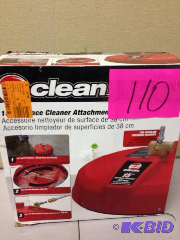 lot 110 image: EZC Clean 15 Surface Cleaner Attachment