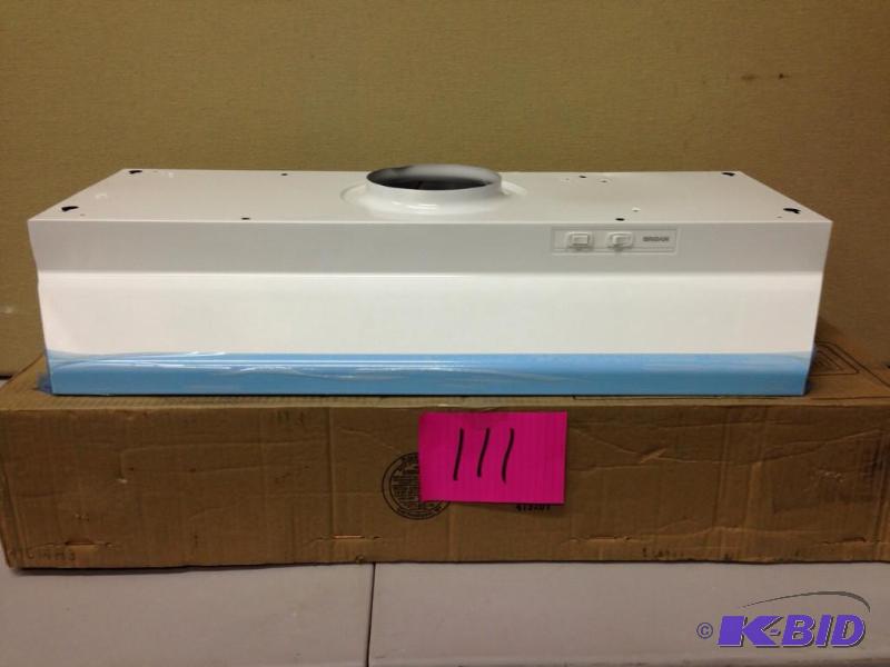 lot 111 image: Broan 36 Range Hood