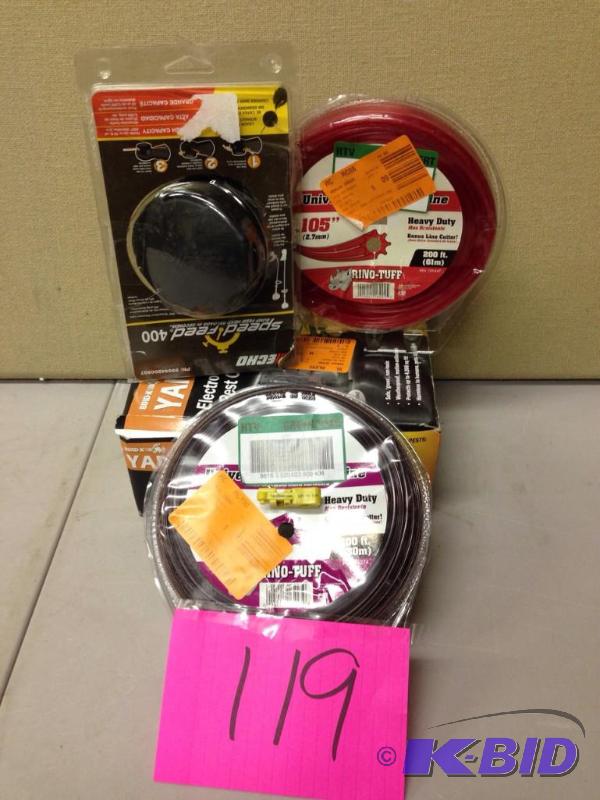 lot 119 image: Lot of Garden Misc Items