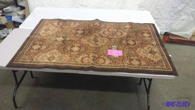lot 12 image: Loloi Francesca Geometric Floral Rug 62X 42