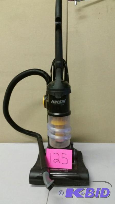 lot 125 image: Eureka AirSpeed ONE Bagless Upright Vacuum used tested