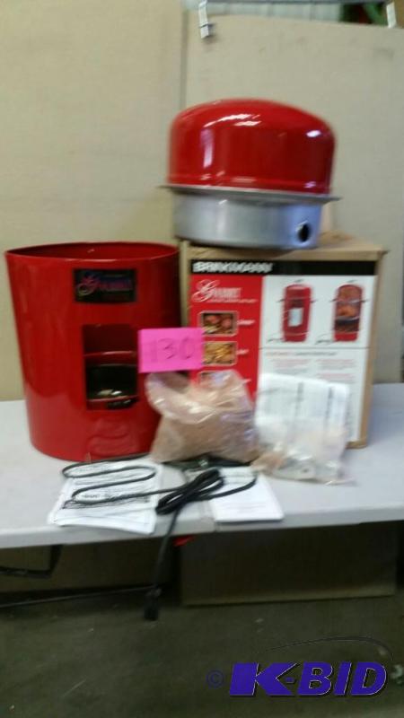 lot 130 image: Brikman gourmet electric smoker model# 810-7090S