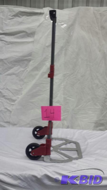 lot 14 image: Milwaukee 33366 150 lb. Capacity Folding Hand Truck