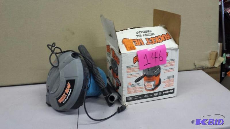 lot 146 image: Bucket Head 5-gal. WetDry Vacuum
