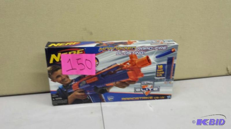 lot 150 image: Nerf N-Strike Elite Rapidstrike CS-18 Blaster