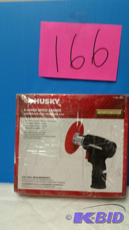 lot 166 image: Husky 6 in. High Speed Sander