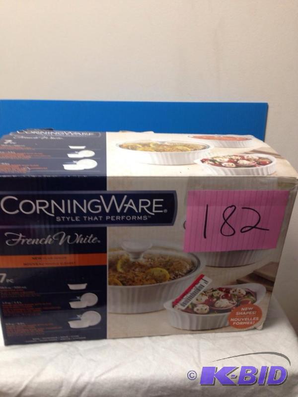 lot 182 image: CorningWare Set