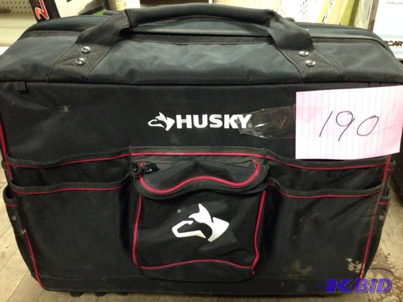 lot 190 image: Husky Large Tool Bag