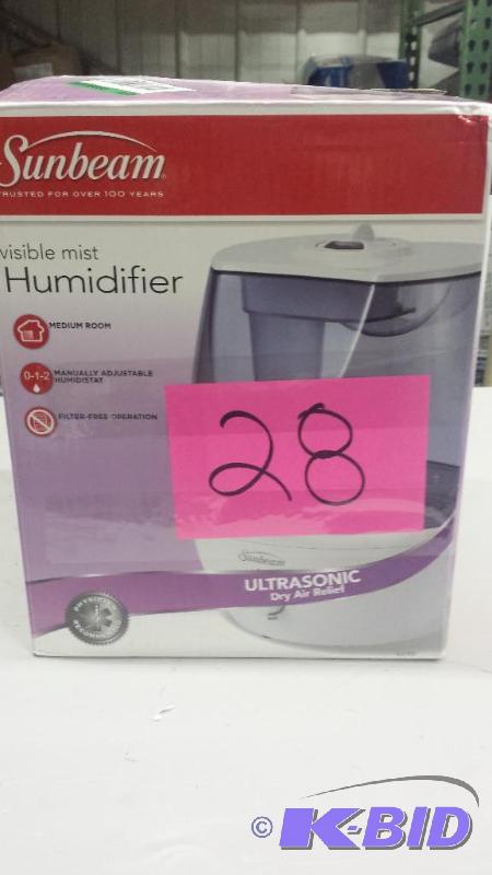 lot 28 image: Sunbeam Humidifier