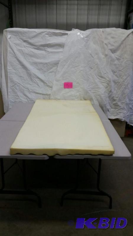 lot 3 image: MEMORY FOAM MATTRESS TWIN