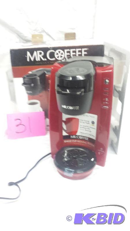 lot 31 image: Mr Coffee Maker