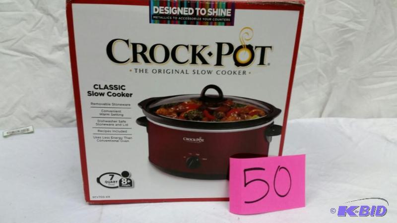 lot 50 image: Crock Pot