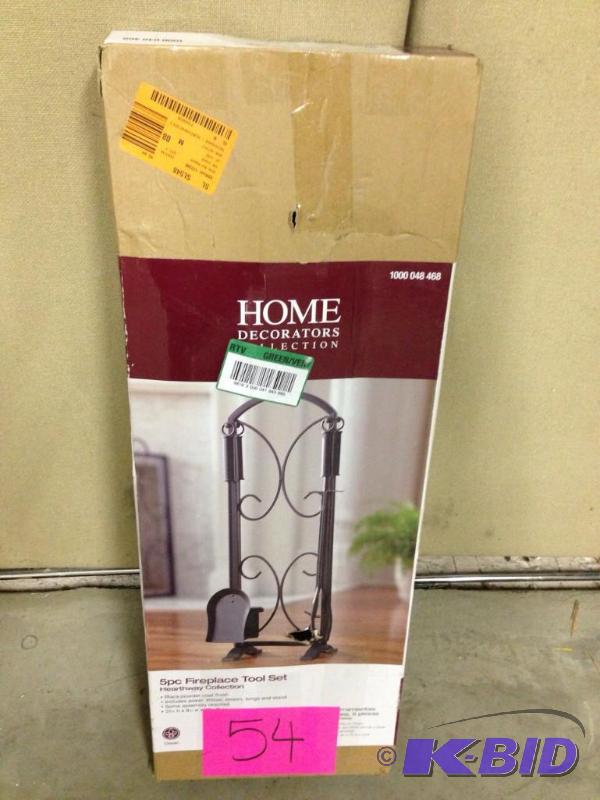 lot 54 image: Fireplace Tool Set